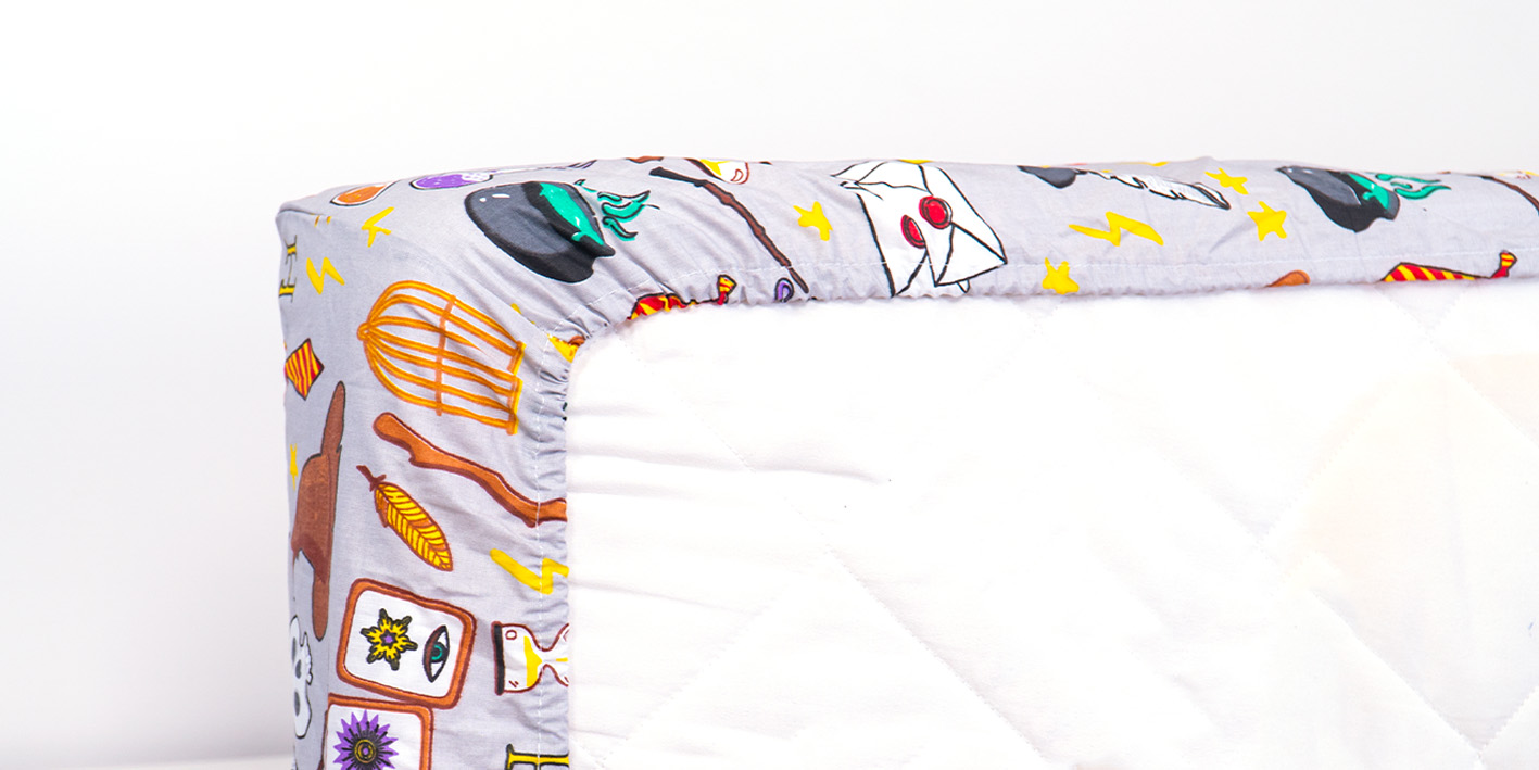 prześcieradło 80x160 magiczne symbole z gumką